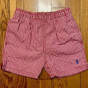 Polo Checkered Swim Trunks (Toddler Boys: 24 Months)